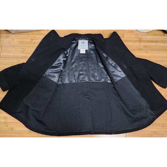 DSCP Quarterdeck Peacoat Woman's 16R Wool US Military Navy Issued Heavy Overcoat - Picture 8 of 10